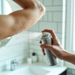 dezodorant w użyciu