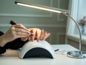 krok po kroku manicure hybrydowy