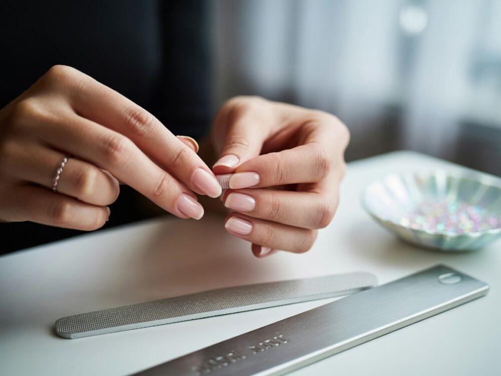 kształt migdałowy paznokci