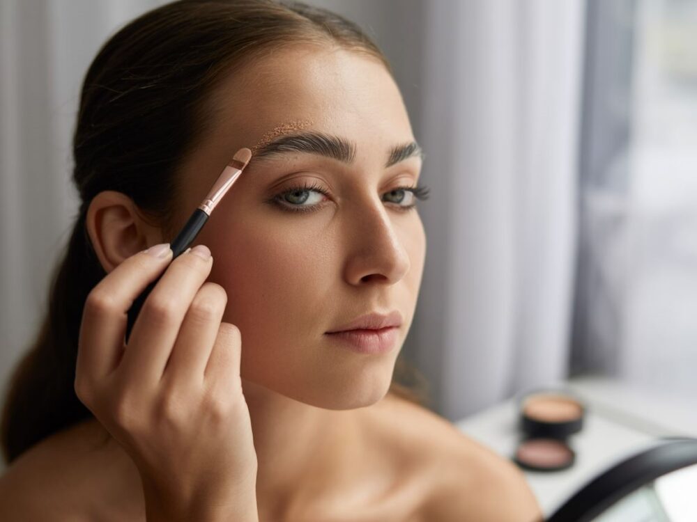 makijaż brwi krok po kroku