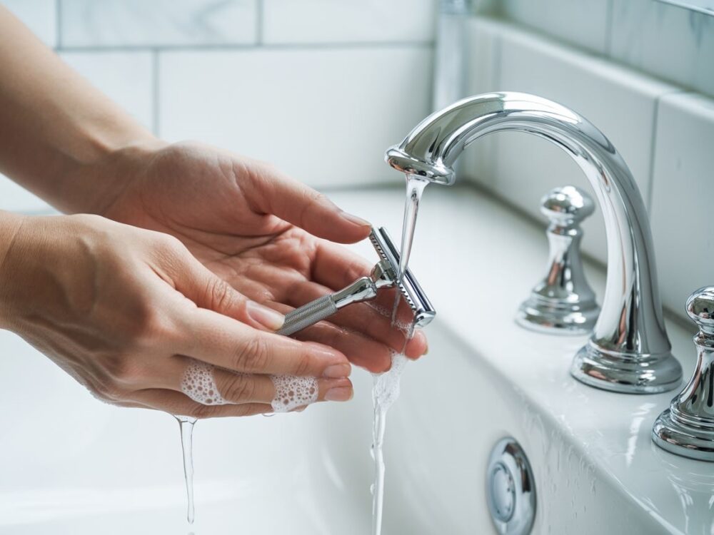 maszynka do golenia pod wodą