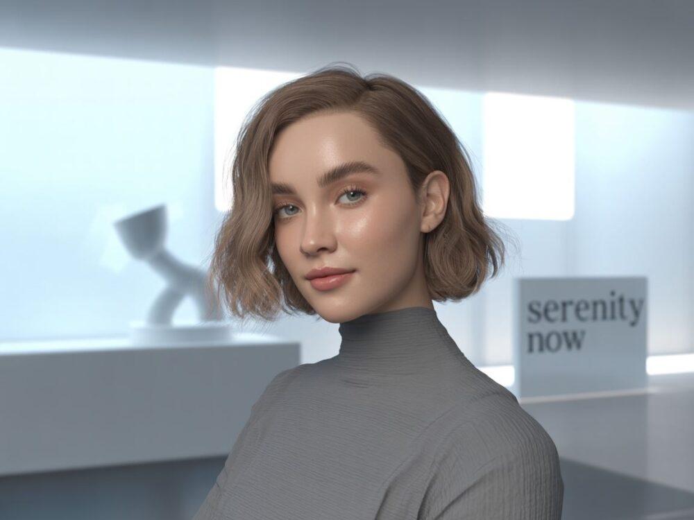 modna fryzura damska