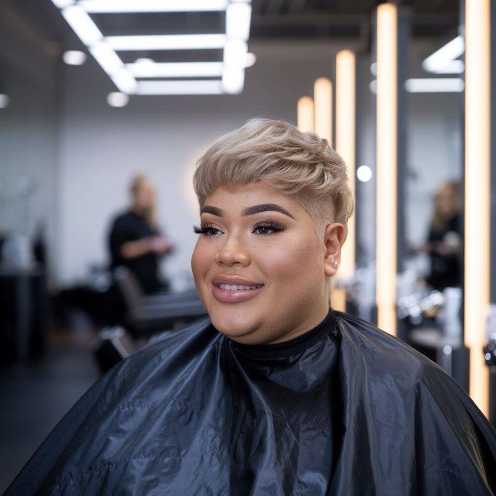 modne cięcie dla pełniejszych kształtów