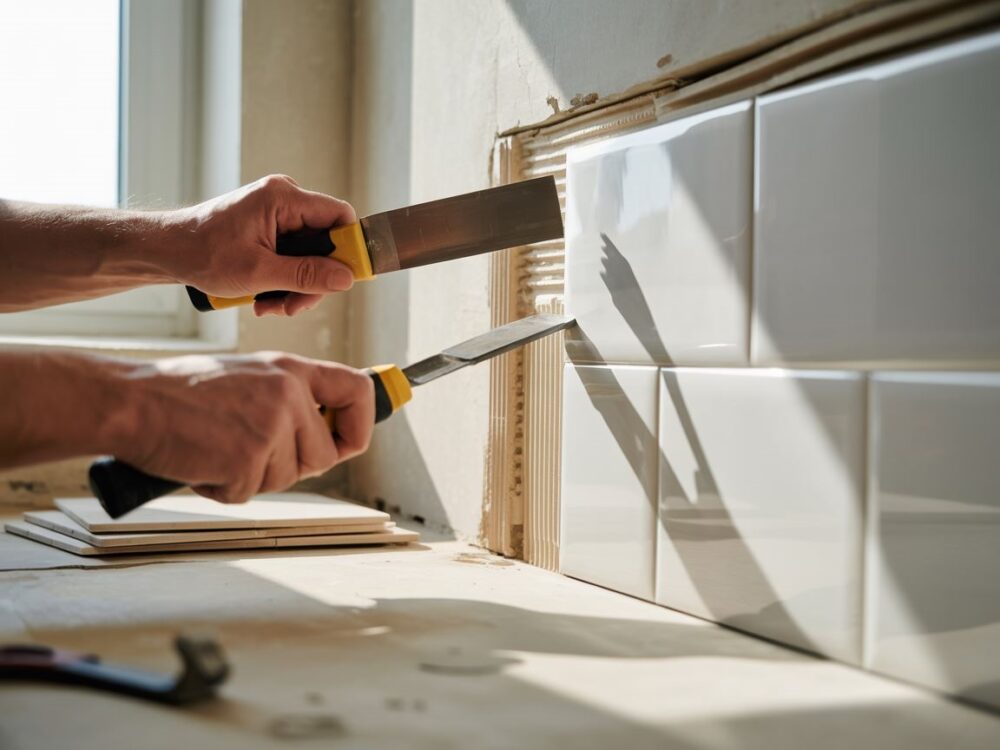 narzędzia do demontażu płytek