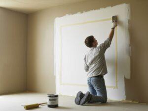 narzędzia do malowania ścian