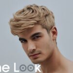 nowoczesny blond męski look