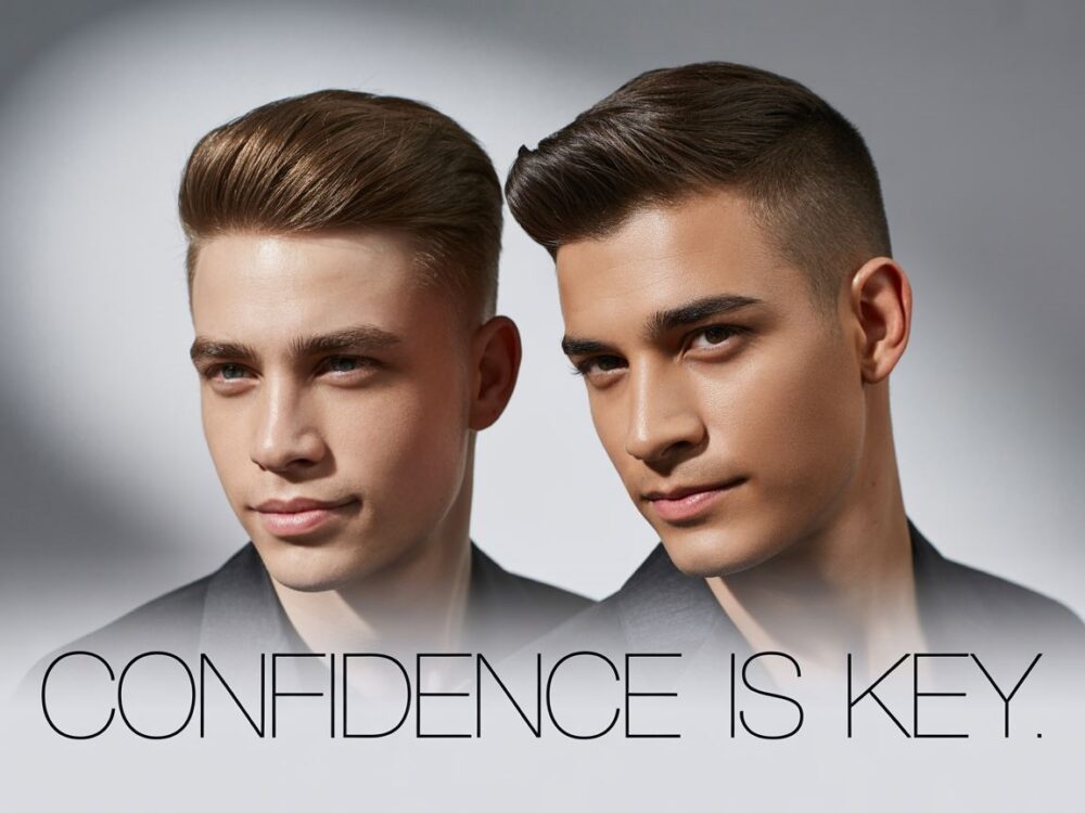 odmładzający męski look