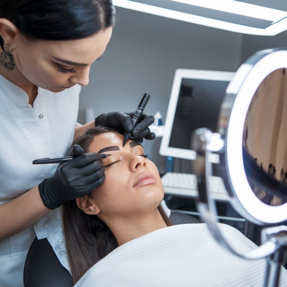 profesjonalny sprzęt do makijażu permanentnego