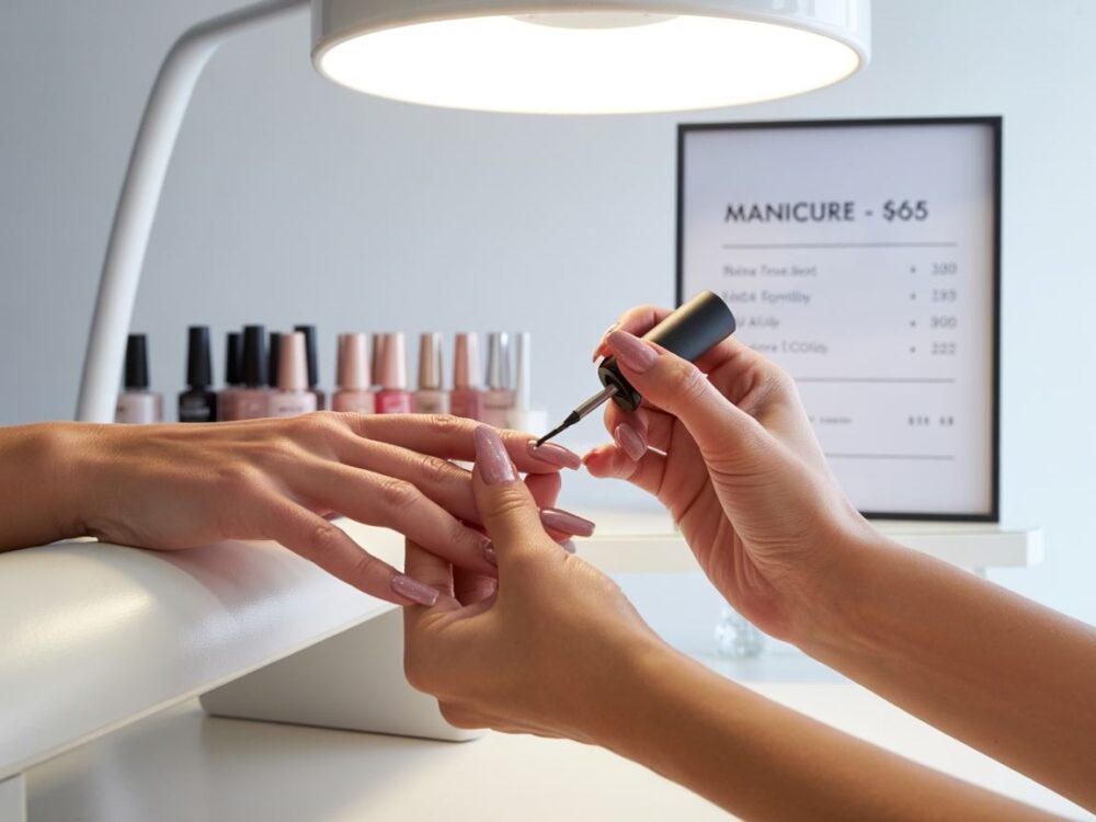 stylizacja paznokci hybrydowych