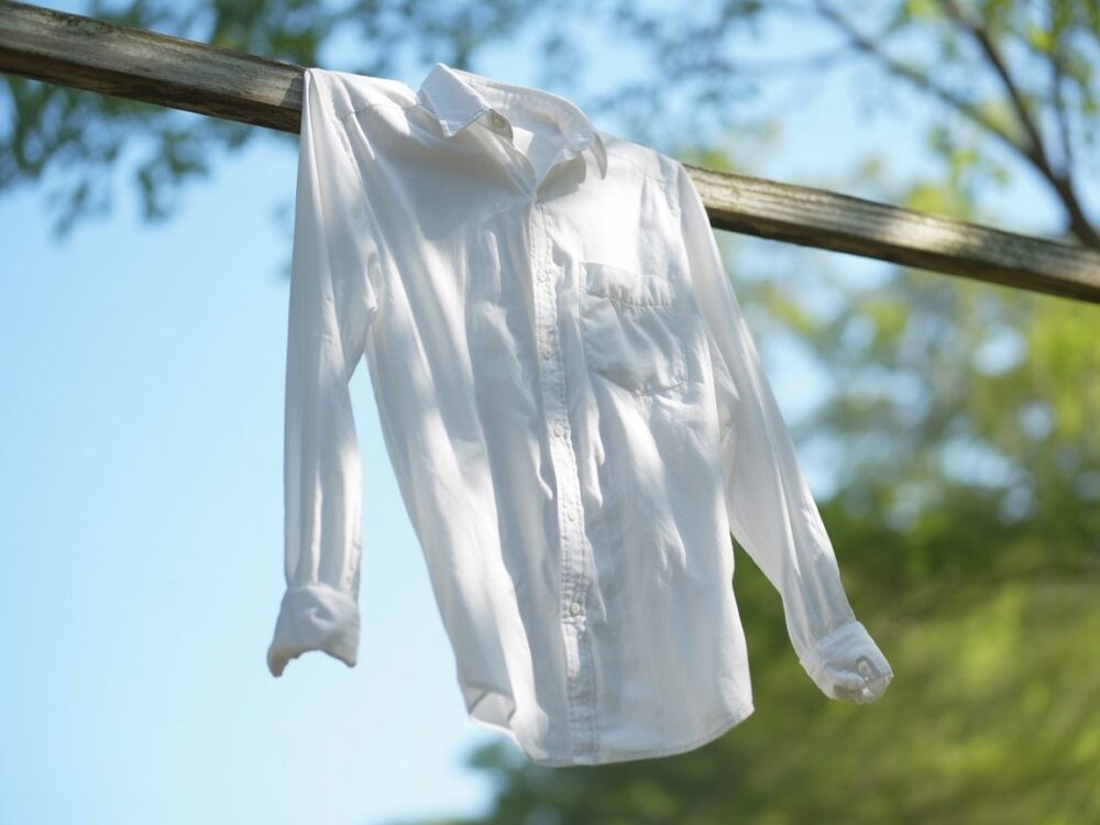 świeże ubranie bez zapachu