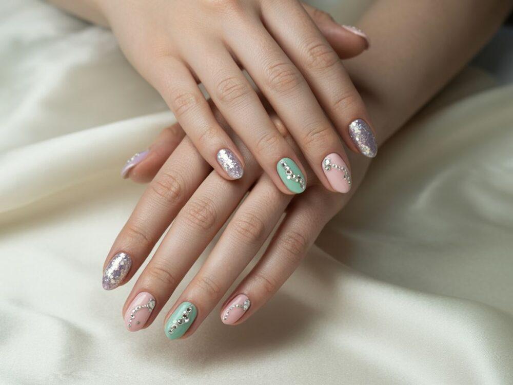 wzory na paznokciach