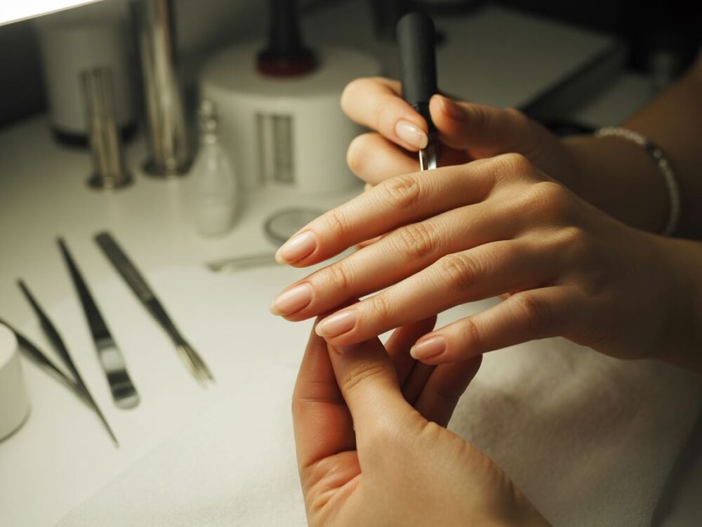 zabieg manicure japońskiego