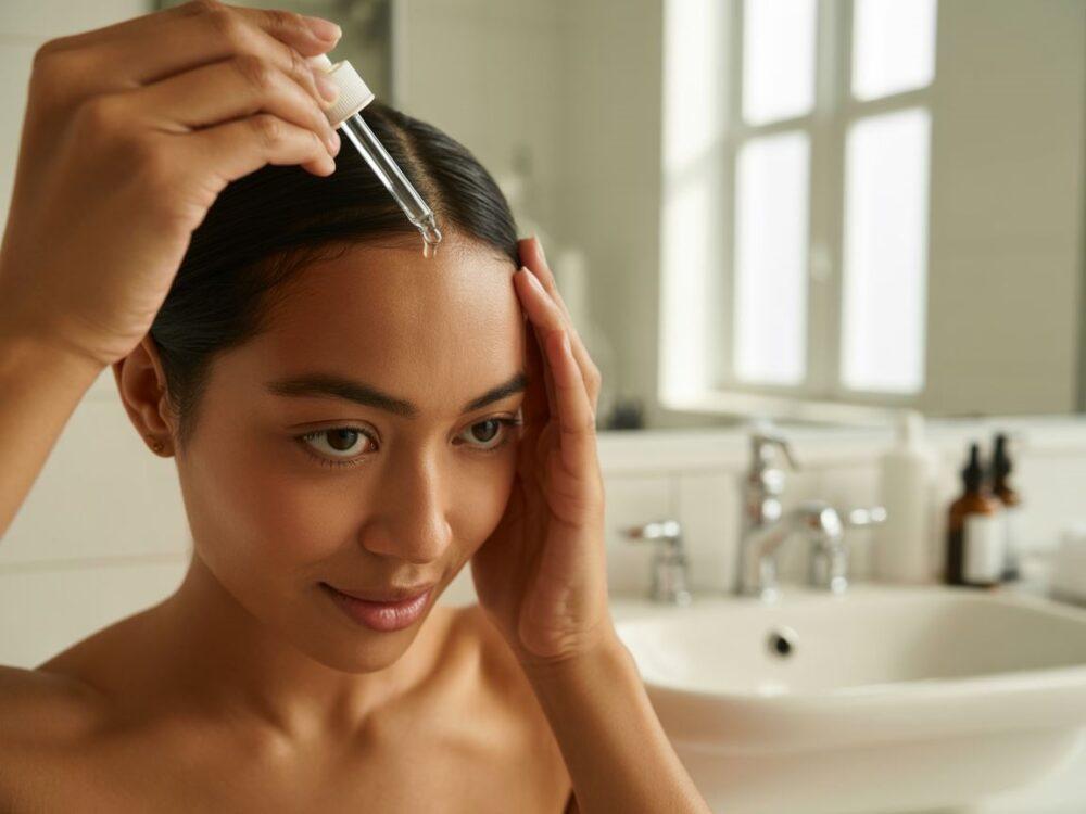 zdrowe włosy po zastosowaniu wcierki